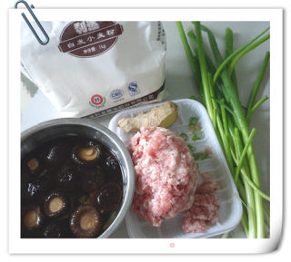 香菇猪肉包的做法步骤：1