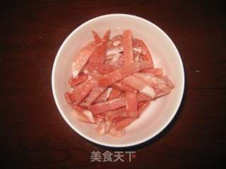 尖椒干豆腐的做法步骤：2