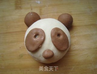 熊猫豆沙包的做法步骤：10