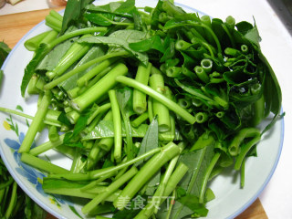 麻酱空心菜的做法步骤：2