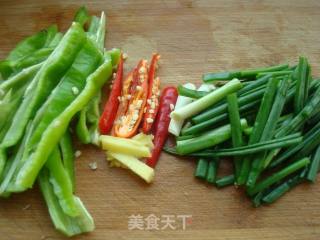 面筋炒肉丝的做法步骤：3