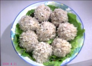 珍珠玉米肉丸的做法步骤：8
