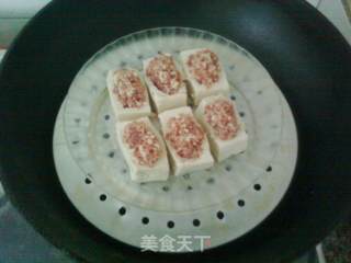 茄汁牛肉酿豆腐的做法步骤：9