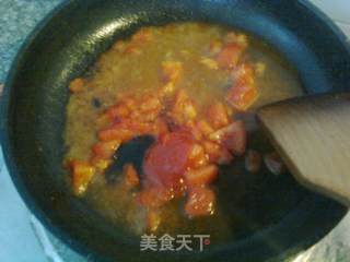 茄汁牛肉酿豆腐的做法步骤：12
