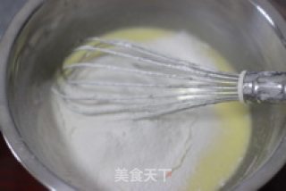 蜜红豆戚风蛋糕卷的做法步骤：4