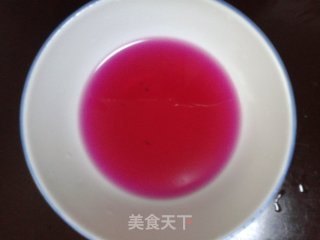 [粉色面条]——纯天然色素的做法步骤：3