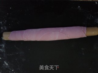 [粉色面条]——纯天然色素的做法步骤：9