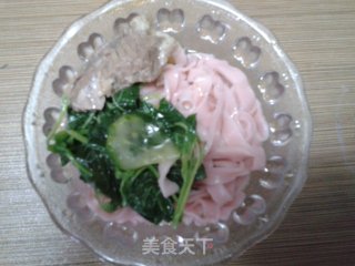 [粉色面条]——纯天然色素的做法步骤：17
