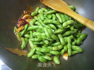 香辣毛豆—夏季休闲小菜的做法步骤：6