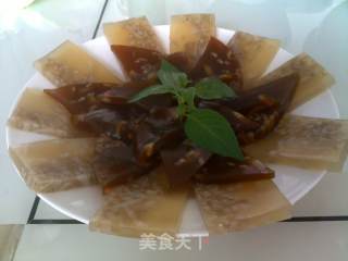 夏日开胃凉菜——双色皮冻的做法步骤：15