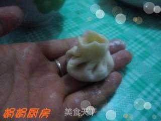 迷你鲜肉小蒸包和小煎包！的做法步骤：9