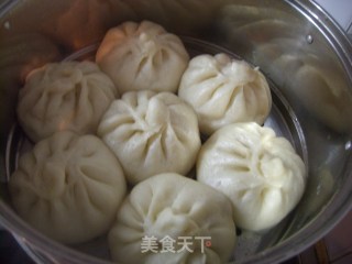 猪肉扁豆馅包子的做法步骤：12