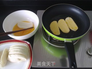香煎馒头片的做法步骤：2