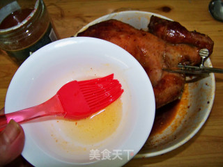 心蓝手制私房菜【五香辣油烤鸡】——享受俗人的快乐的做法步骤：8