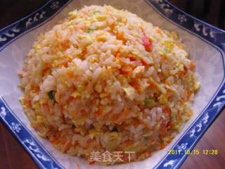 蛋炒饭的做法步骤：3