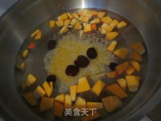 蜜枣南瓜米粥的做法步骤：5