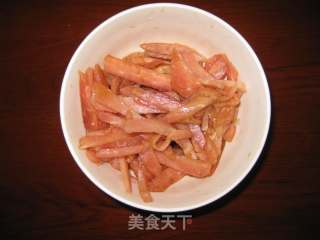 金针菇炒肉丝的做法步骤：3