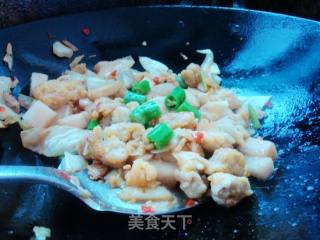 泡菜炒鸡腿的做法步骤：7