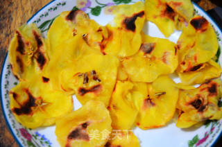 幸福美食：轻轻松松两步做道微波苹果干的做法步骤：5