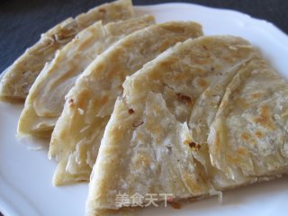 香酥掉渣葱油饼的做法步骤：9