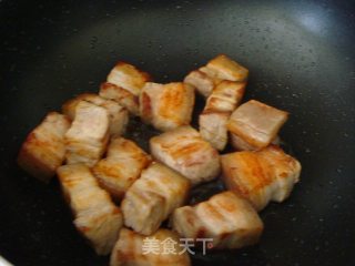 香煎红烧肉的做法步骤：3