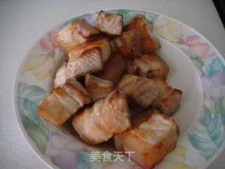 香煎红烧肉的做法步骤：4