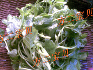 清炒油菜苗的做法步骤：1