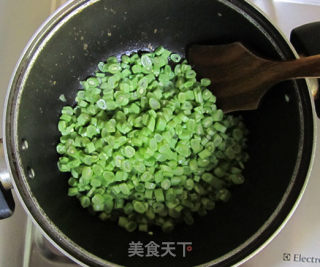 四季豆肉末榄菜碎的做法步骤：4