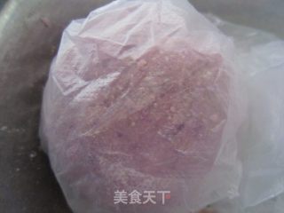 紫薯芝麻薄脆--的做法步骤：4