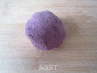 紫薯芝麻薄脆--的做法步骤：5