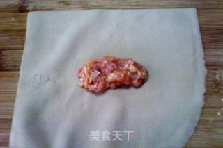 葱香百叶包的做法步骤：7