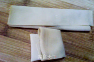葱香百叶包的做法步骤：8