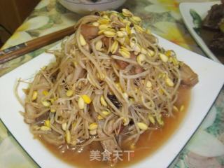 清炒豆芽菜的做法步骤：5