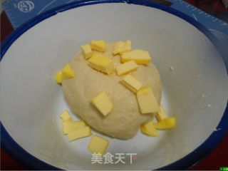 金钱卷面包的做法步骤：3