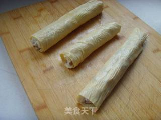 糖卷果的做法步骤：8