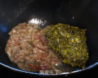 雪菜肉丝面的做法步骤：7