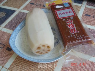 酸甜莲藕的做法步骤：1