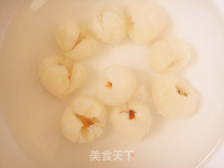 冰奶荔枝虾球的做法步骤：5