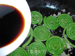 蚝油豇豆卷的做法步骤：6
