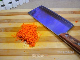 橙香玫瑰馒头的做法步骤：3