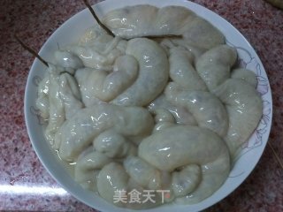 不用粽叶裹的粽子风味------猪大肠煨糯米的做法步骤：5