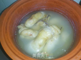 不用粽叶裹的粽子风味------猪大肠煨糯米的做法步骤：6