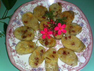 不用粽叶裹的粽子风味------猪大肠煨糯米的做法步骤：11