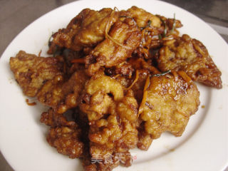 东北菜之锅包肉的做法步骤：9