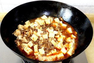 麻婆豆腐的做法步骤：10
