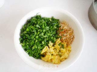 玉米面韭菜糊饼的做法步骤：5