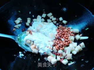 腊肉芋头糕的做法步骤：6