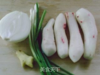 豆渣杏蘑菇萝卜大素包的做法步骤：7