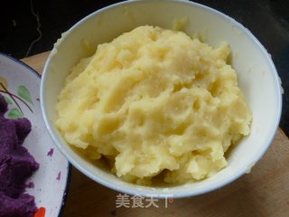 双色馒头的做法步骤：3