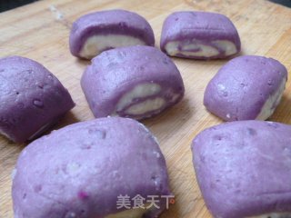 双色馒头的做法步骤：7